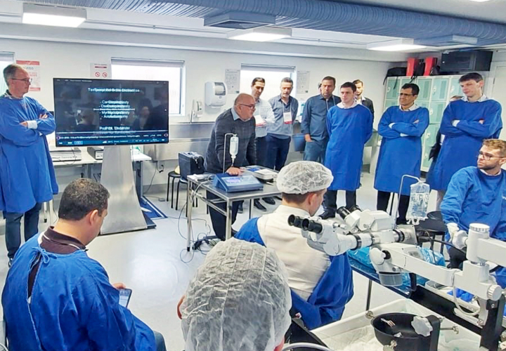Cours de Microchirurgie de l'Os Temporal au Brésil